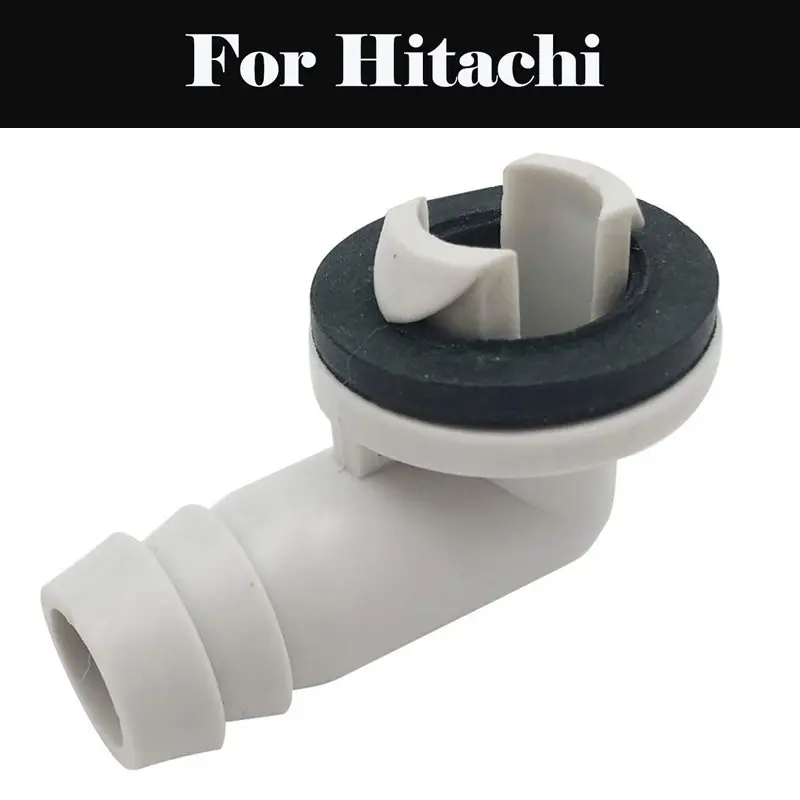

Air Conditioner Ac Drain Hose Connector Elbow Fitting with Rubber Ring for Hitachi RAU518HWDD Zunoh 200F RAU518AVD RAU424AWEA