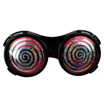 

Funny Dizzy Turning Goggles Eyeglasses Glasses Toys Halloween Party Cosplay Performance Costume Props