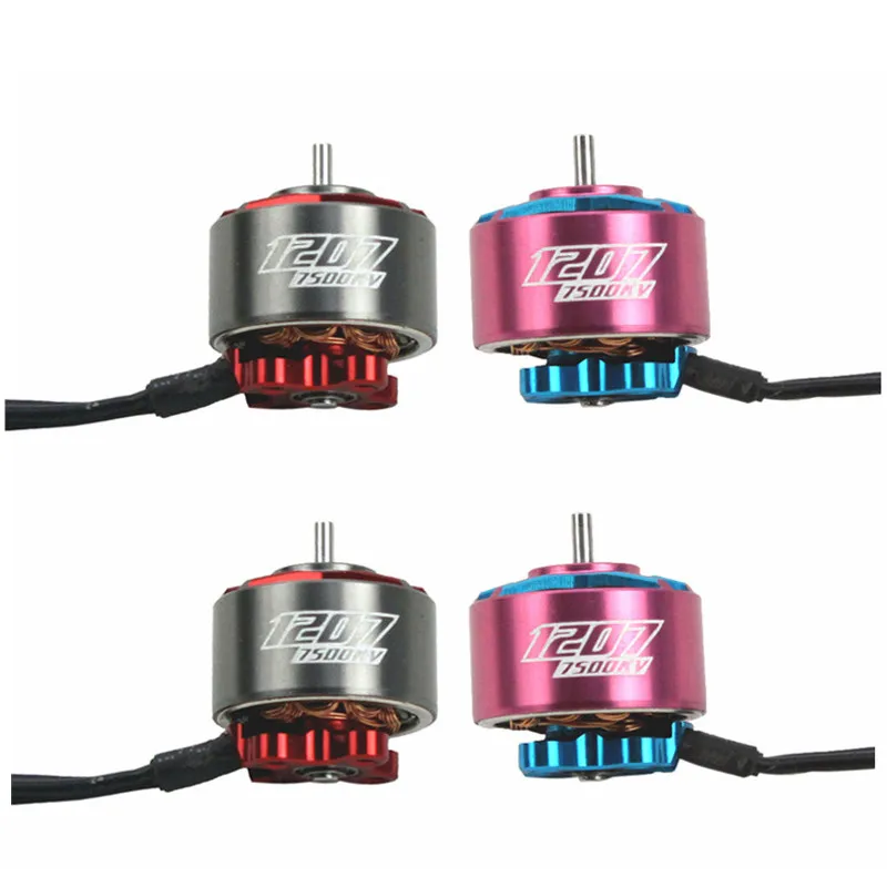 1/2/4 шт RCINPOWER GTS V2 1207 5000/6000KV 3-4S 7500KV 2-3S бесщеточный двигатель для RC Дрон FPV гоночные Запчасти Аксессуары