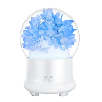 

Eternal Flower Ultrasonic Home Colorful Atmosphere Night Light Mini Humidifier Essential Oil Aroma Diffuser Eu Plug