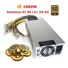Bitcoin Mining Machine Power Supple 1800w Fonte ATX 6pin Computer Power Unit For Antminer S7 S9 L3+ D3 R4 Baikal Giant X3 X10 Bitcoin Mining Machine Power Supple 1800w Fonte ATX 6pin Computer Power Unit For Antminer S7 S9 L3+ D3 R4 Baikal Giant X3 X10