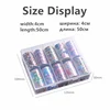 100 Patterns Animal Nail Foils for Transfer Paper Stickers Sliders Adhesive Nails Wraps DIY Water Marble Nail Art Decorations 6