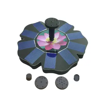 

Solar Fountain Floating Multi-use Bird Bath Water Pump with 4 Nozzles for Garden Pond Swimming Pool #4O