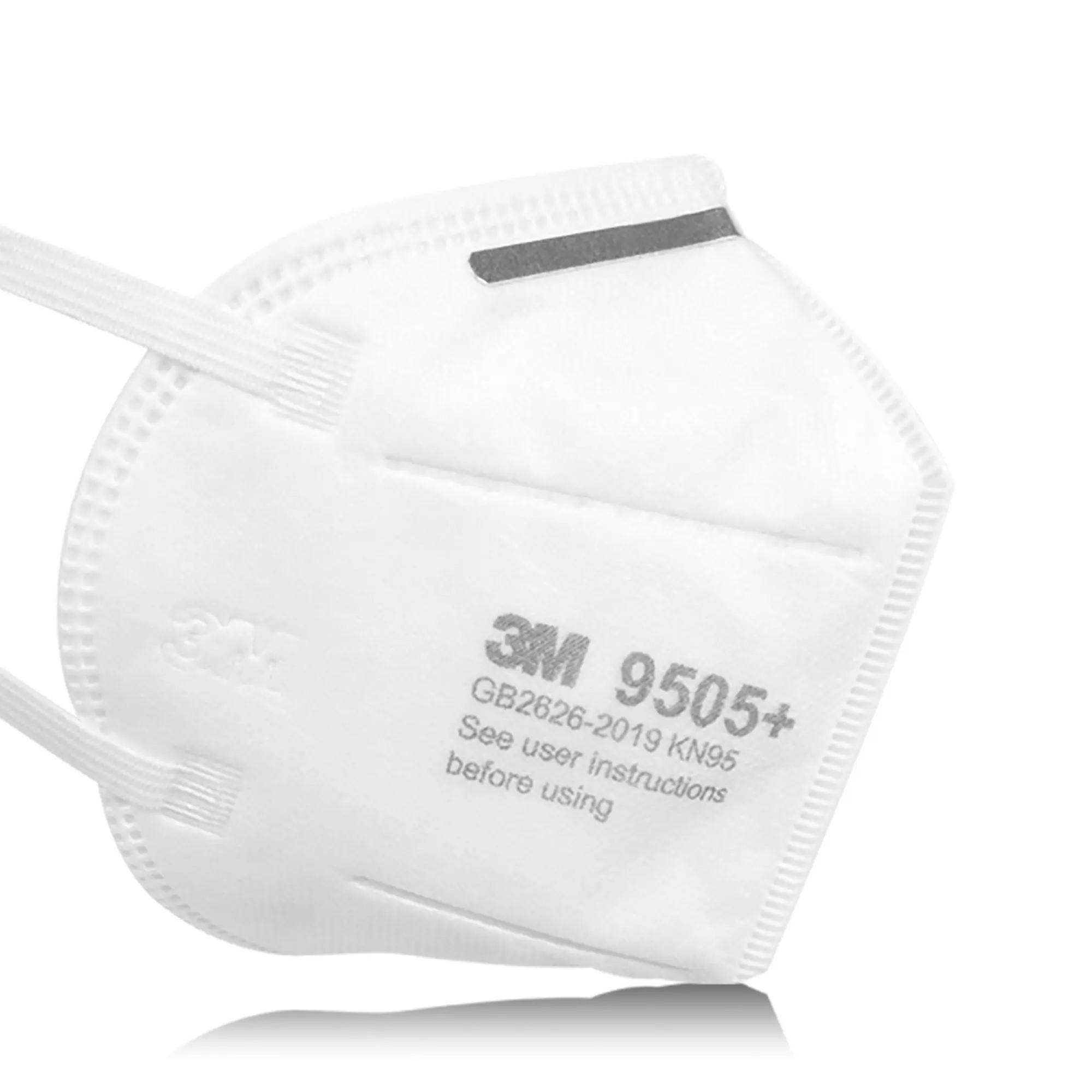 50pcs/Lot 3M 9505+ Dust Mask Neckloop KN95 Respirator Anti-haze Protective Disposable Particulate Masks Influenza Virus Mask