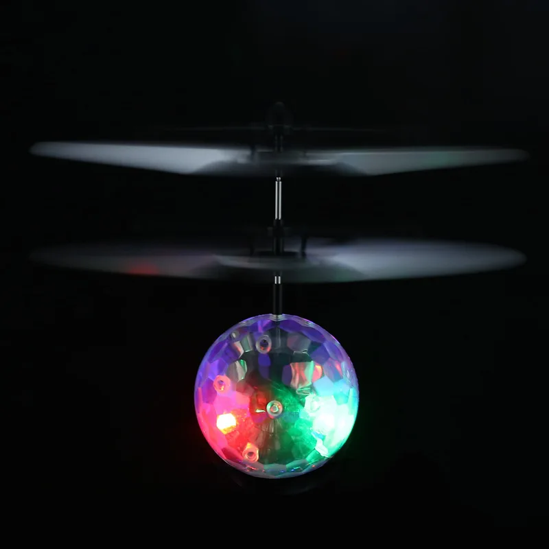 Strange New Mini Suspension Aircraft Shining Smart Induction Flying Ball Children Aviation Toy Manufacturers Wholesale