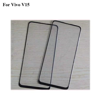 

2PCS For vivo V15 VivoV15 Front LCD Glass Lens toreen For VIVO V 15 Touch screen Panel Outer Screen Glass without flex