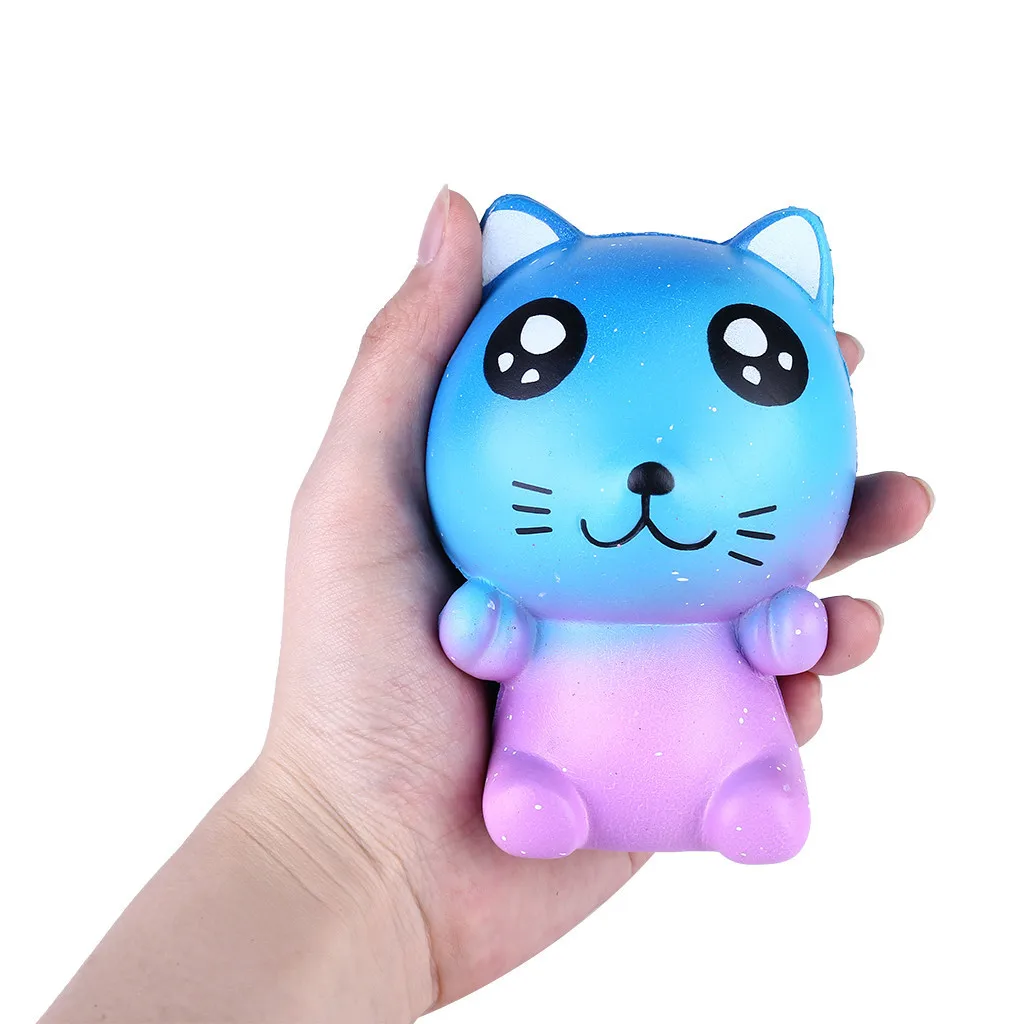Colorful Cartoon cat kids Adult Toy Stress Reliever Eliminate Antistress Finger Pets toy Girl gifts Girly Heart Pinch Fun #B