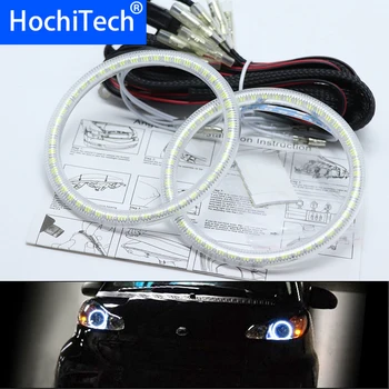 

for Smart Fortwo W451 Mk2 2008 2009 2010 2013 2014 Ultra bright SMD white LED angel eyes halo ring kit