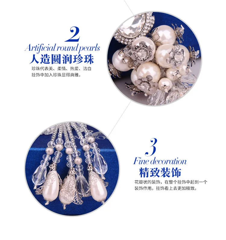 Автомобильная подвесная с узором, лучшее качество Класс Лебедь заднего вида зеркало, кристалл украшение автомобиля подвеска автомобиль установлен подвесные украшения из Красного войлока для доступа