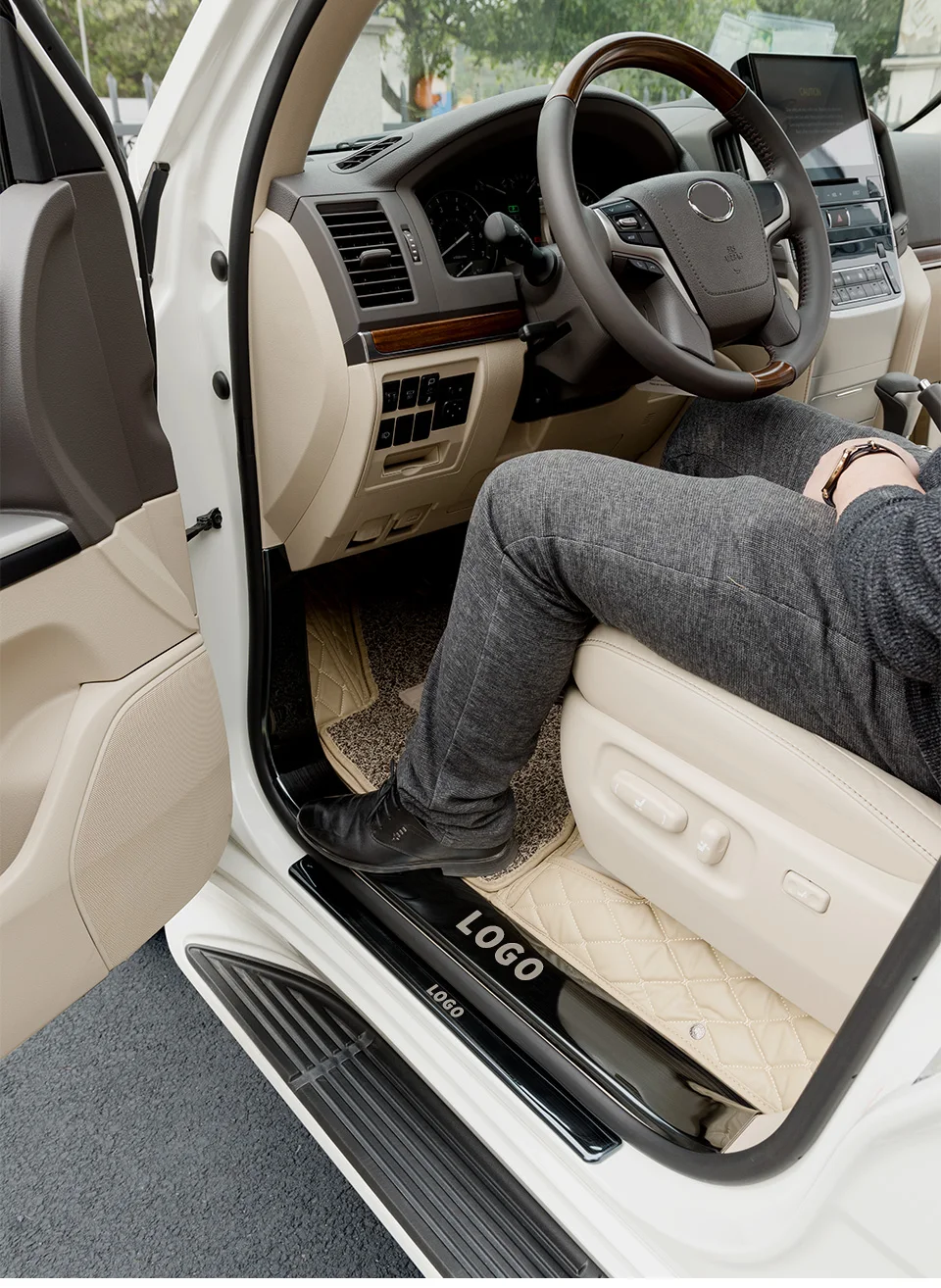 Подходит для модификации LC200 приветственная педаль Toyota land cruiser с 10-19 landcruiser порог