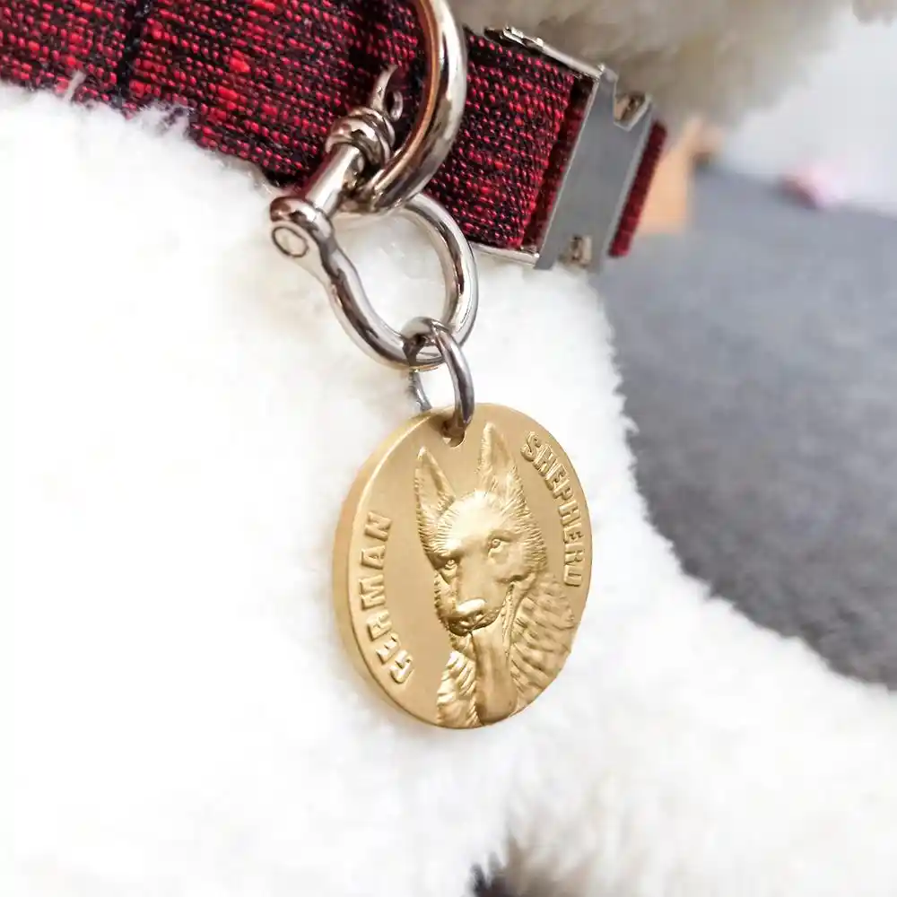 brass id tags