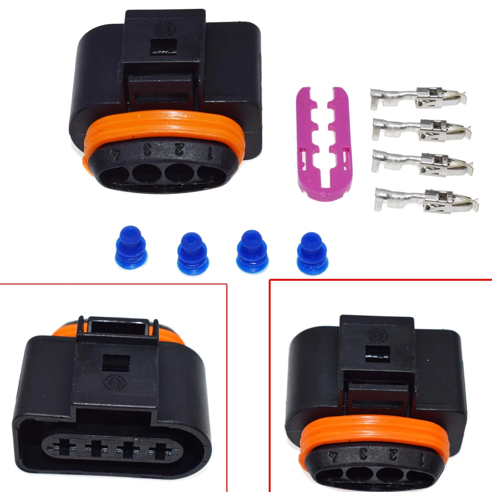 SMILING WAY # катушка зажигания C106 разъем жгута для VW Audi Jetta Passat A3 A4 A8 A6 TT Golf GTI Eos