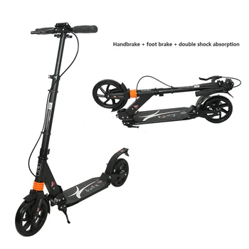 

Factory direct adult scooter all-aluminum scooter folding lift two-wheeled scooter Road Scooter Adult Strong powerful