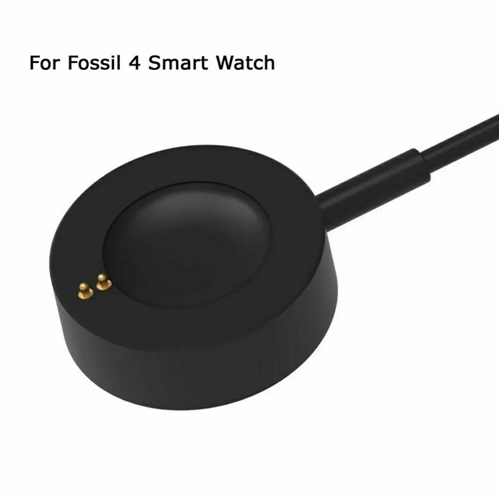 GHH USB Зарядное устройство Док-станция для Fossil Gen 4 Смарт-часы Магнитный зарядный кабель легко установить прочный ap87