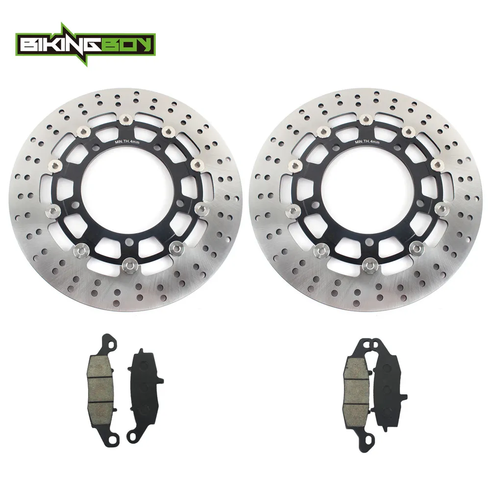 BIKINGBOY для Suzuki DL650 V-storm 2007 2008 2009 2010 2011 2012 2013 DL 650 передние тормозные диски роторы+ тормозные колодки