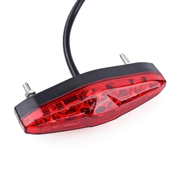 

12V 15 LED Motorcycle waterproof Brake Stop Running Tail Light Rear Light Universal for Honda Yamaha Kawasaki Suzuki