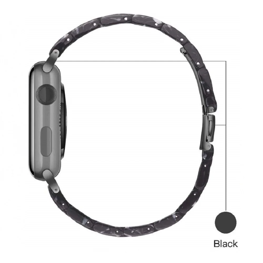 Полимерный ремешок для Apple Watch 42 мм 44 мм браслет для iWatch Watch Series 5 4 3 2 1 браслет Спорт и издание 38 мм 40 м