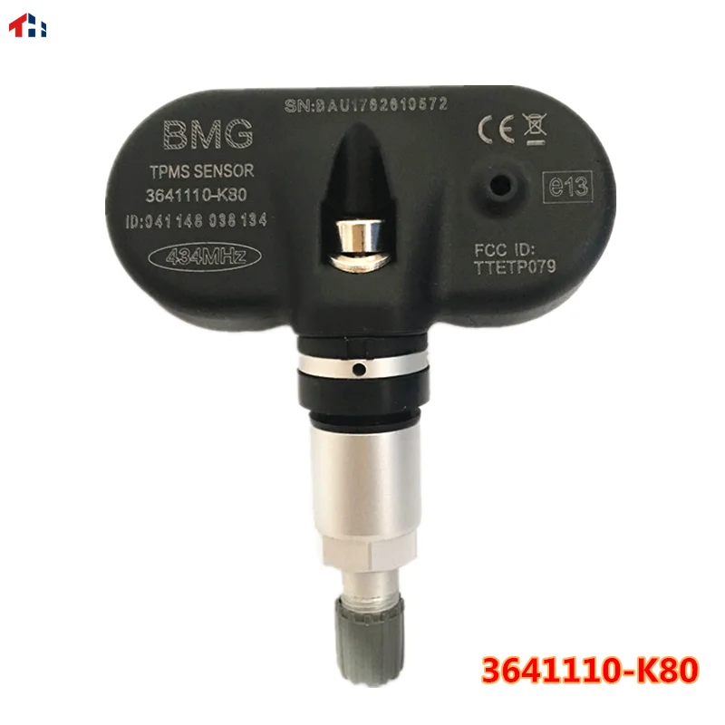 434 МГц датчик давления в шинах TPMS для GREAT WALL HOVER H5 X200 STEED 5 STEED 6 WINGLE 5 WINGLE 6 3641110-K80