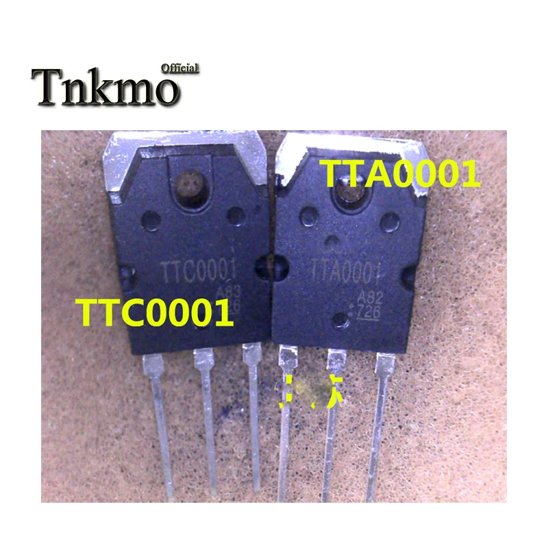 2 пары TTA0001 TO-3P TTC0001 TO3P 40A 1200V NPN + PNP усилитель мощности транзистор бесплатная