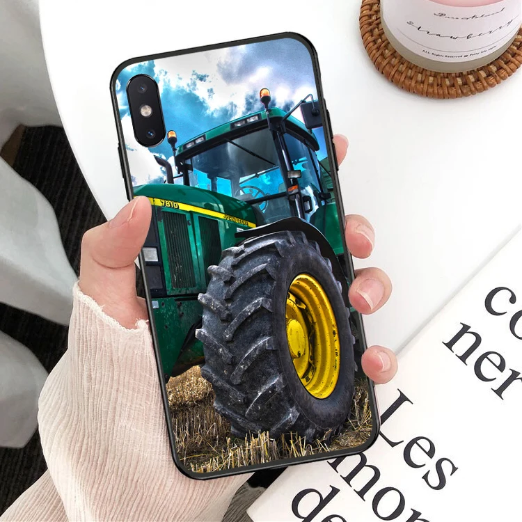 A6 Умный чехол john deere, черный мягкий чехол для телефона для iPhone 11 pro XS MAX 8 7 6 6S Plus X 5 5S SE XR, чехол - Цвет: A6