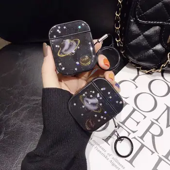 

Luxury Shell glitter bling Planet Modeling Shockproof Headphone Case For Apple Airpods 1/2 Silicone Protection Earphone Cover