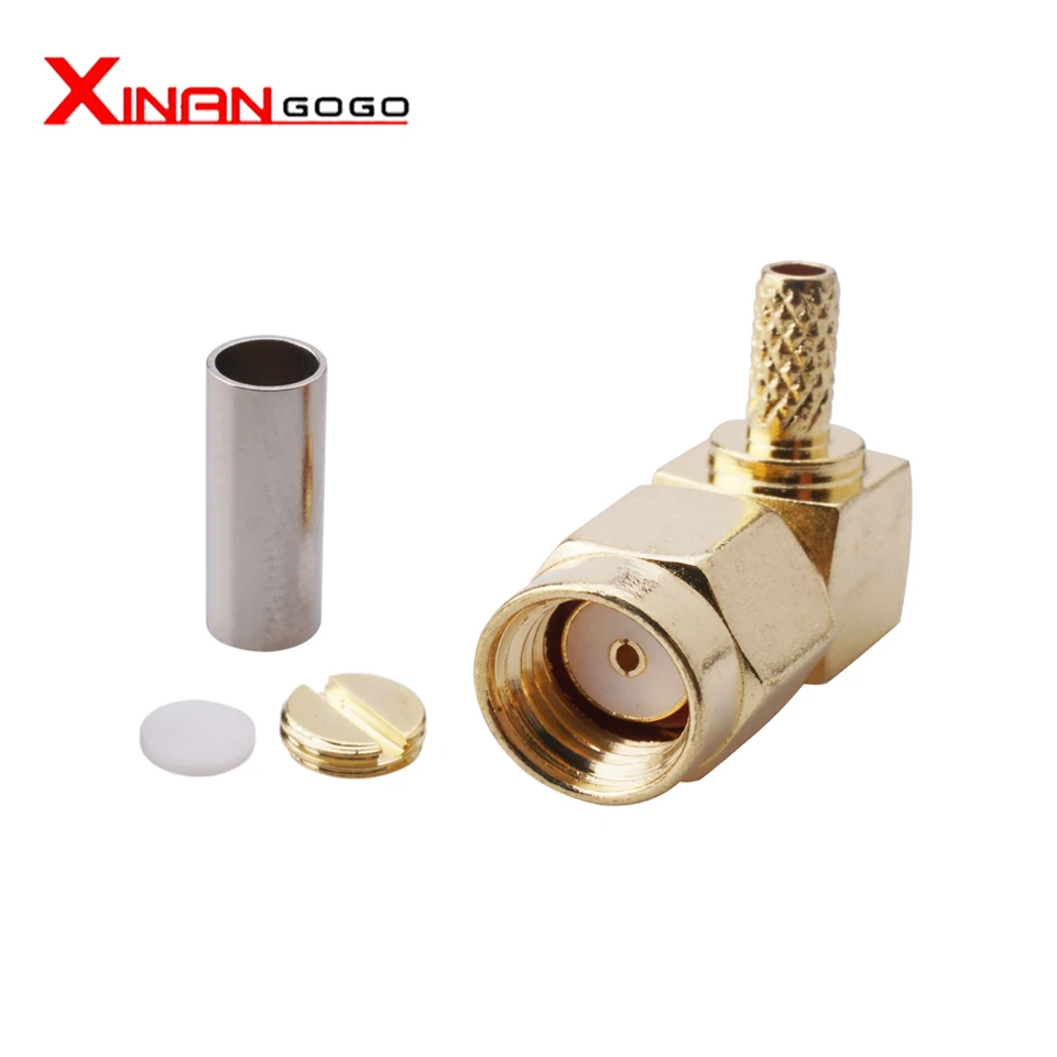 Kit Conectores Sma Genérico Conectores SMA Macho/hembra – Para Cables RG316, RG174, RG58, RG8, LMR400 Y Más Conectores LMR400