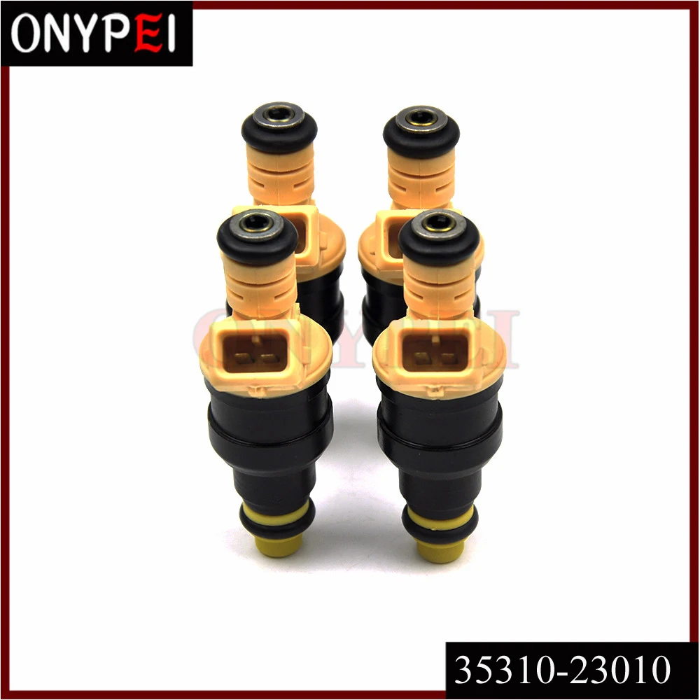 4 шт. 35310-23010 топливный инжектор для Hyun-dai Elantra Tiburon OEM 35310-23010 9250930018 3531023010