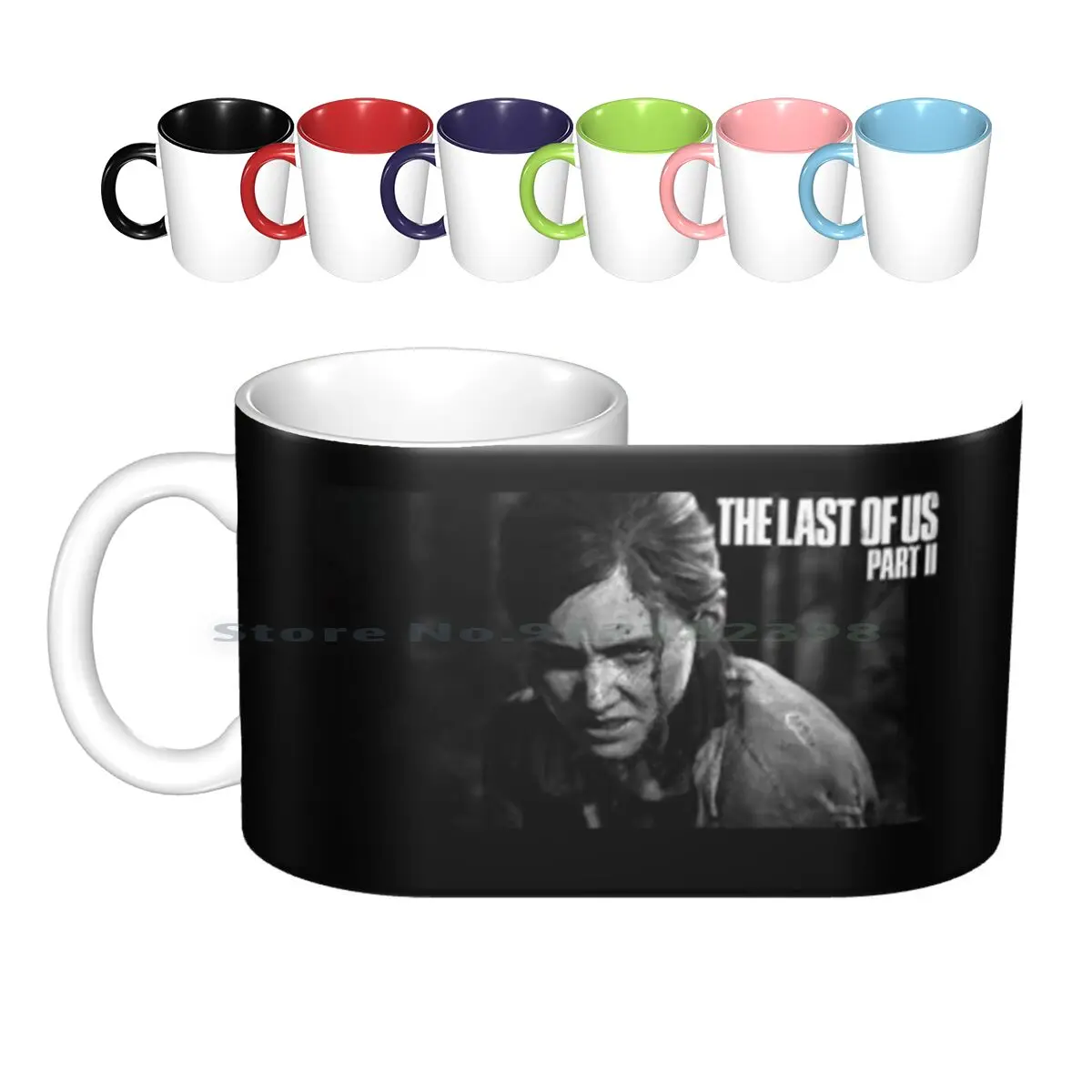 The Last Of Us Part Ii-Hatred Of E3Tazze In Ceramica Tazze Da Caffè Tazza Da Tè Al Latte The Last Of Us Wlan Hunt Videogioco Logo Survival