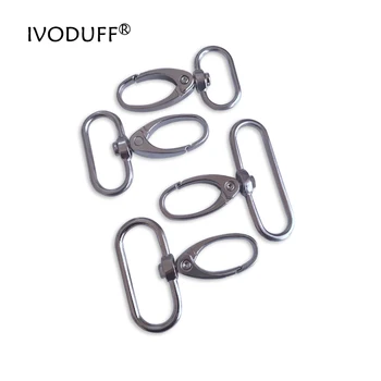 

Swivel Metal Snap Hook,20pcs Luggage bag Dog buckle Snap hook, Bag hanger Lobster Clasp DIY Sewing handmade Key chain buttons