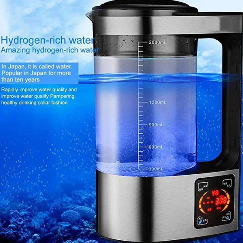 

Hydrogen Enriched Water Cup Electrolytic Negative Ion Generator, Health Hydrogen Separation Hydrogen Home Travel Portable