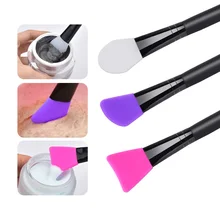 Силиконовая кисть для рисования маски на лице и смешивания маски мягкие Аксессуары для ухода за кожей