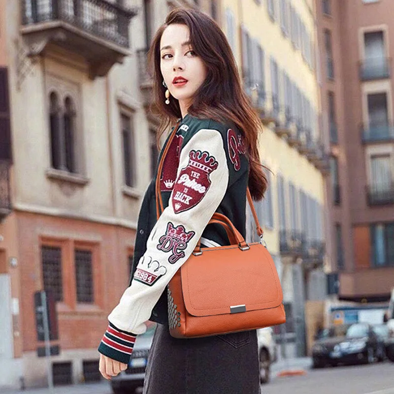 

2020 Season New Style ruan pi bao Bag Women's Portable Shoulder Bag Fashion Korean-style Shoulder Bag WOMEN'S Bag