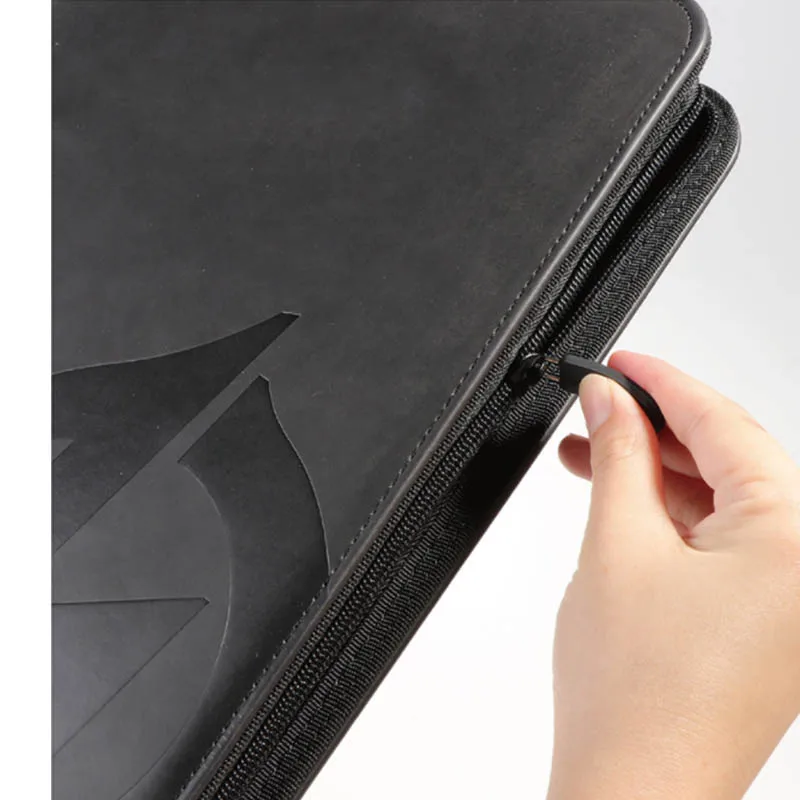 Raccoglore di carte con cerniera premium a 9 tasche, Raccoglore di