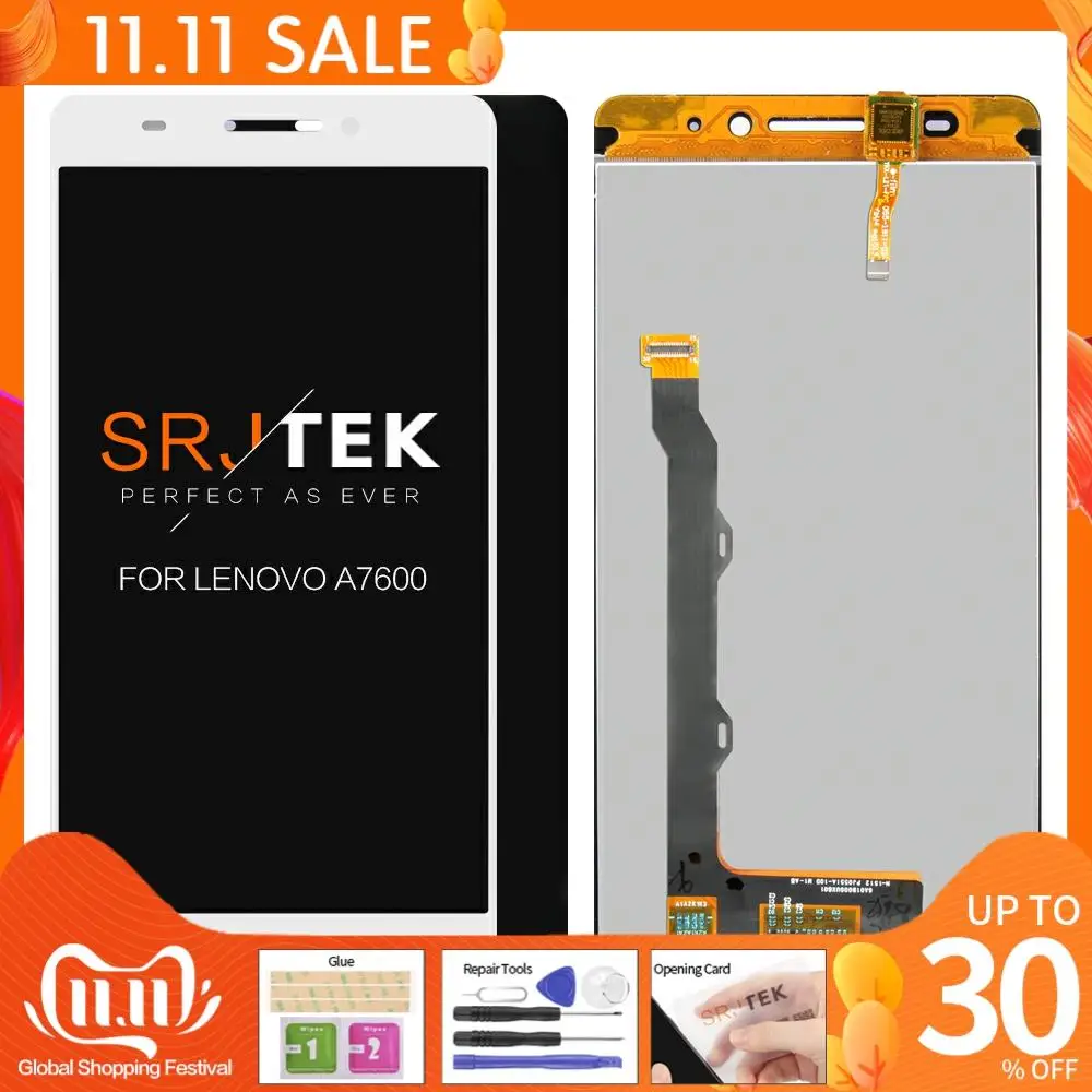 Tested 5.5'' 1280x720 For Lenovo A7600 Display LCD Touch Screen Digitizer Assembly Replace S8 | Компьютеры и офис