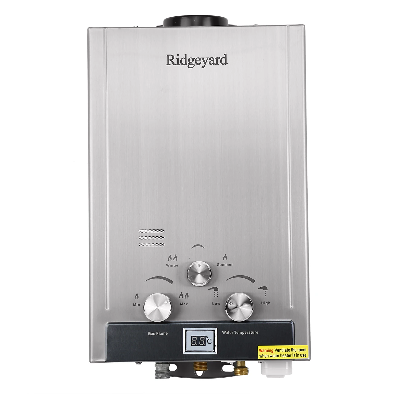 8l Natural Gas Instant Tankless Household Gas Shower Hot Water Heater