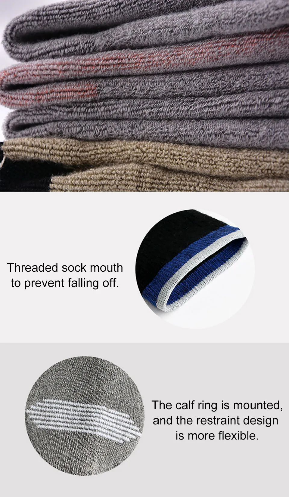 DANISH ENDURANCE Chaussettes Randonnée Genou Laine Mérinos - Chaudes, Respirantes, Anti-ampoules Pour Homme Et Femme