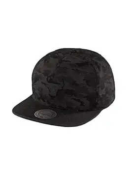 

Mitchell & Ness Chicago Bulls INTL091 Black Camo Snapback Cap Kappe Basecap
