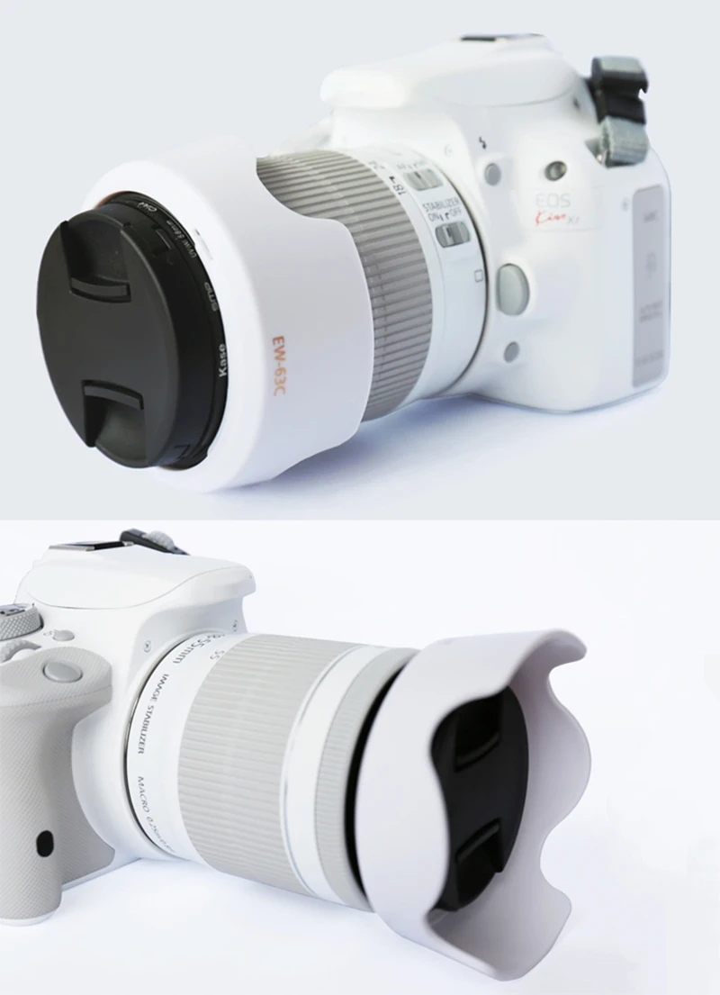 Бленда для объектива EW63C для Canon EF-S 18-55 мм f/3,5-5,6 IS STM