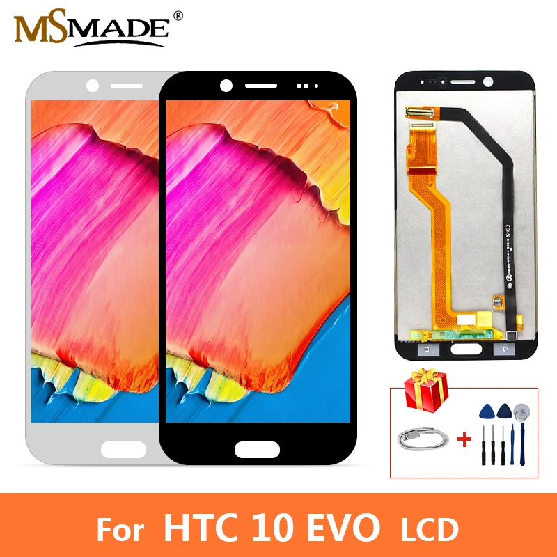 

AAA Quality LCD For HTC 10 EVO Bolt LCD Display Screen Touch Digitizer Replacement Assembly Parts With Frame For HTC 10 EVO LCD