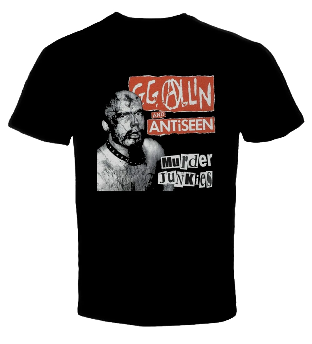 Футболка GG ALLIN Cover Black |