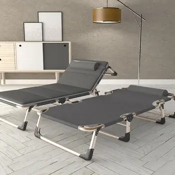 

Folding bed single bed home simple lunch bed office adult nap marching bed multifunctional lounge chair