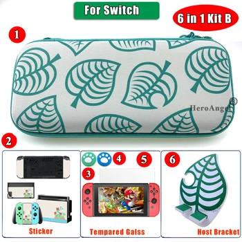 

Hard Animal Crossing Carying Case for NS Nintendo Switch /Switch Lite Console & Controller Accessories Portable Storage Bag Case