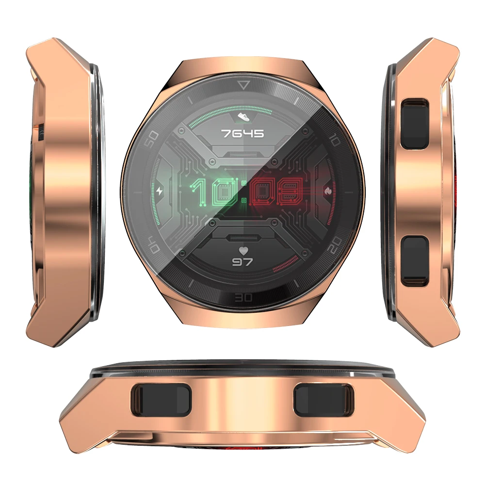 Защитный чехол из ТПУ для Huawei Watch GT 2E защитная рамка Мягкий защитный бампер смарт