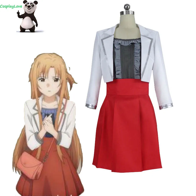 

CosplayLove Sword Art Online Alicization War of Underworld SAO Asuna Yuuki Daily Cosplay Costume Custom Made