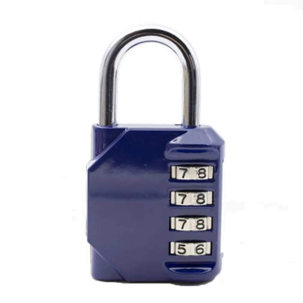 Dial Digit Password Lock Combination Suitcase Luggage Metal Code Padlock Gym Swimming Pool Cupboard Cabinet Locker