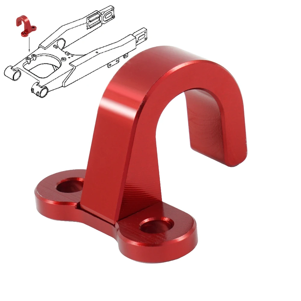 Держатель зажима для шланга заднего тормоза мотоцикла с ЧПУ алюминиевый Honda CR125R