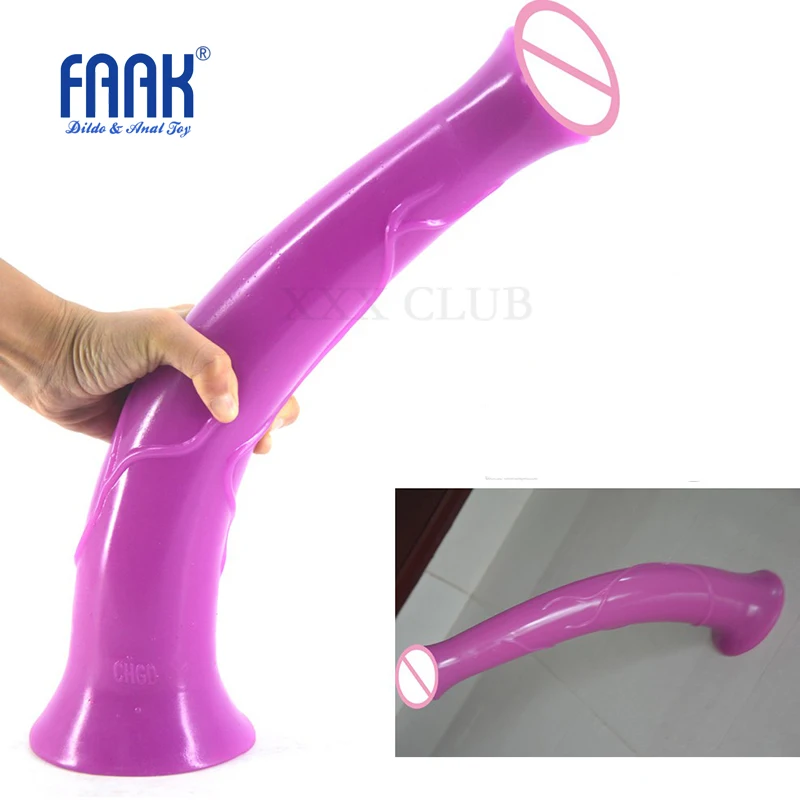 FAAK 44*6 8 см Огромный длинный зверь Дун животные большой фаллоимитатор мягкий пенис