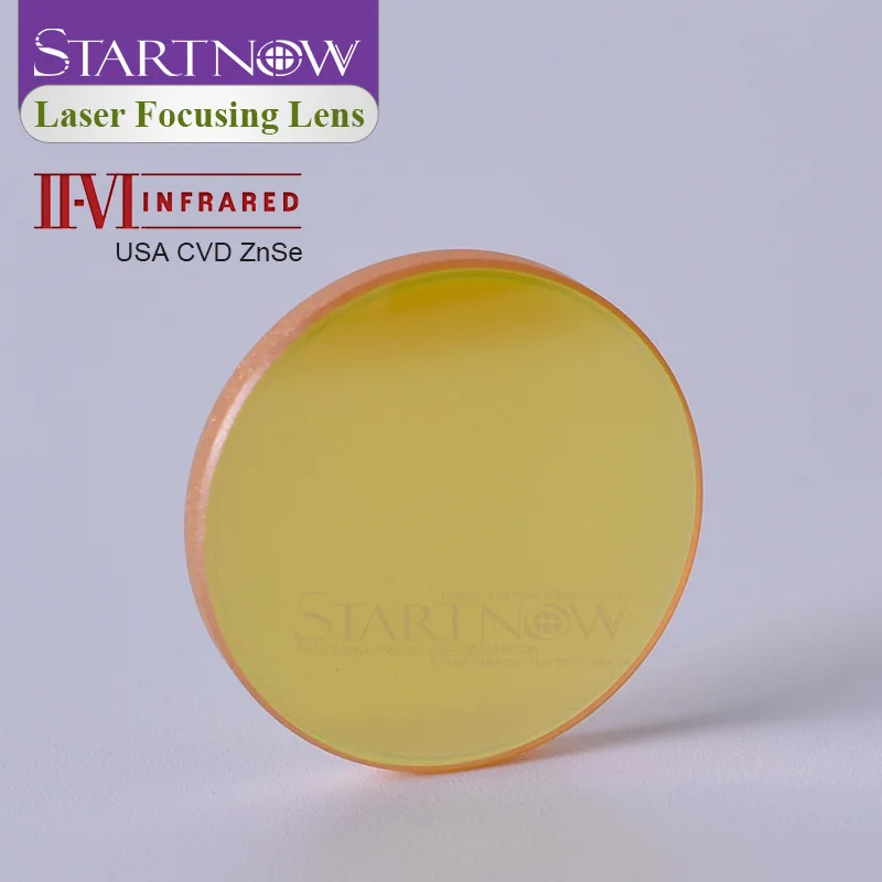 II VI инфракрасная Фокусирующая линза CVD ZnSe лазерный диам. 19 мм 20 F101.6 38 1 50 8 63 5 76 2 для