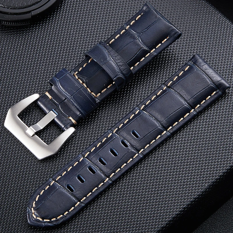 2020 new design Retro Leather Watchbands Version Classic Men's Watch Band 20 22 24 26mm For Panerai Strap high quality Wristband |