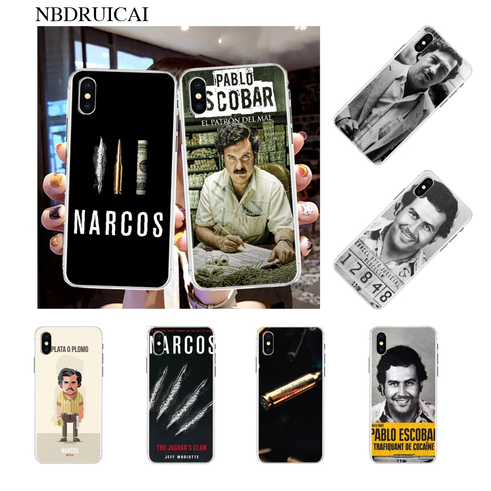 Nbдруикай Пабло Эскобар оболочка чехол для телефона iPhone 11 pro XS MAX 8 7 6 6S Plus X 5S SE XR
